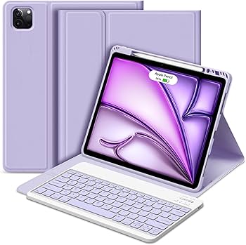 Bettdow for iPad Air 13 Inch M3 2025/ M2 2024 Keyboard Case
